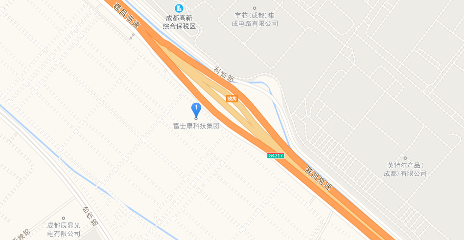 成都富士康直聘網(wǎng)地址地圖